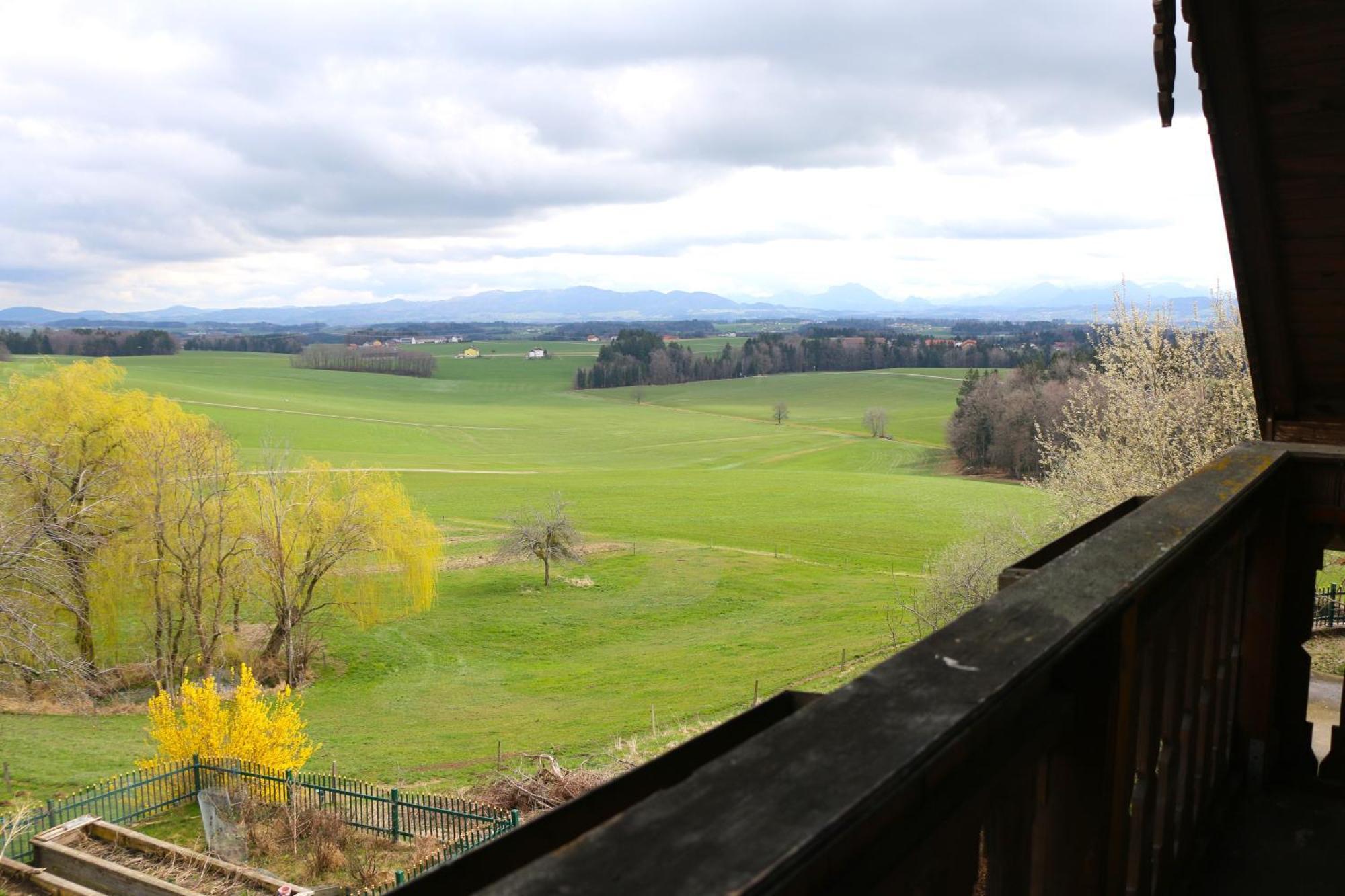 Ferienwohnung Am Bio-Bauernhof Obertrum am See Exteriör bild
