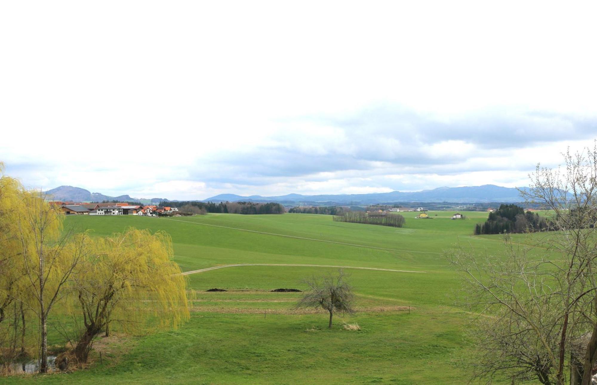Ferienwohnung Am Bio-Bauernhof Obertrum am See Exteriör bild