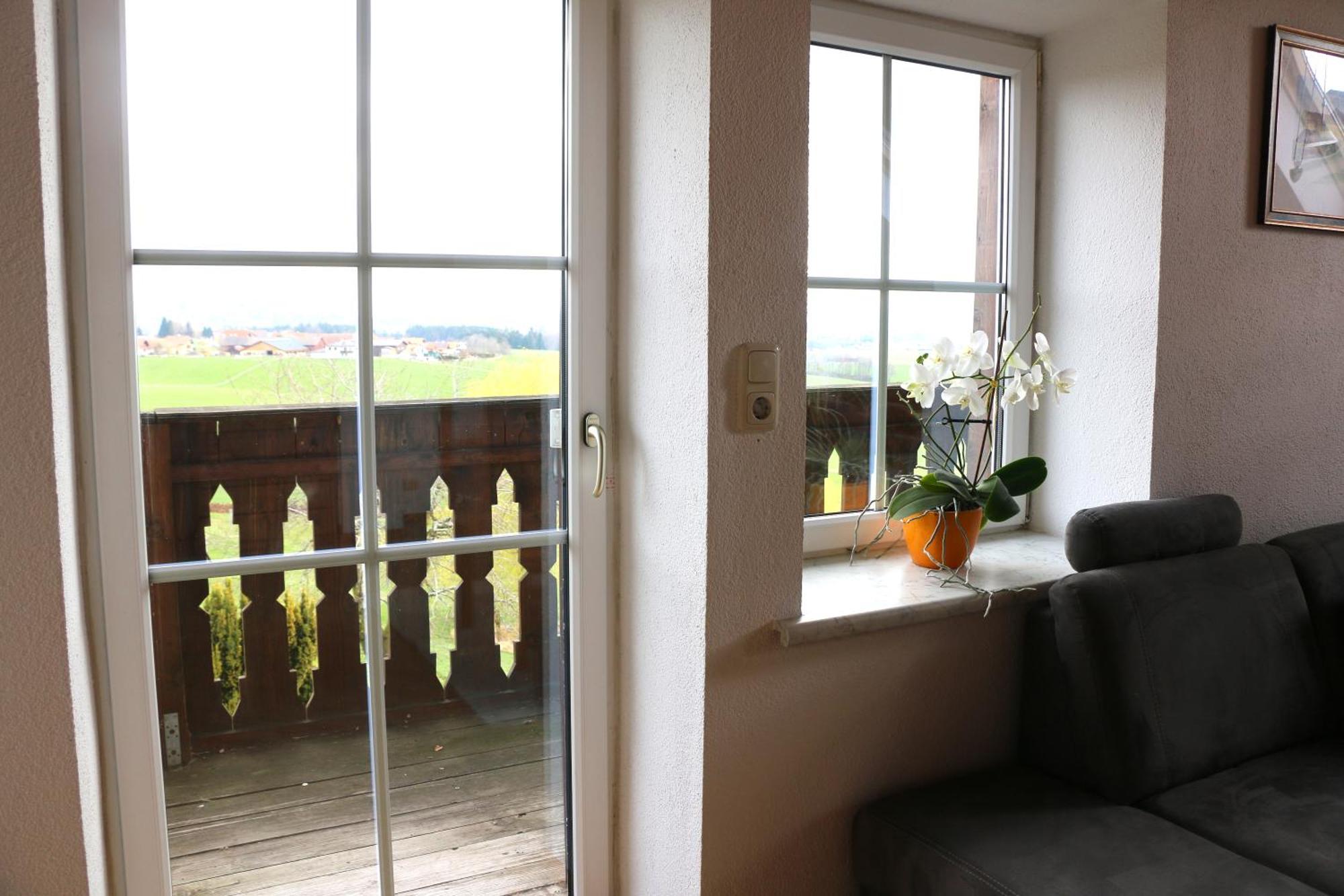 Ferienwohnung Am Bio-Bauernhof Obertrum am See Exteriör bild